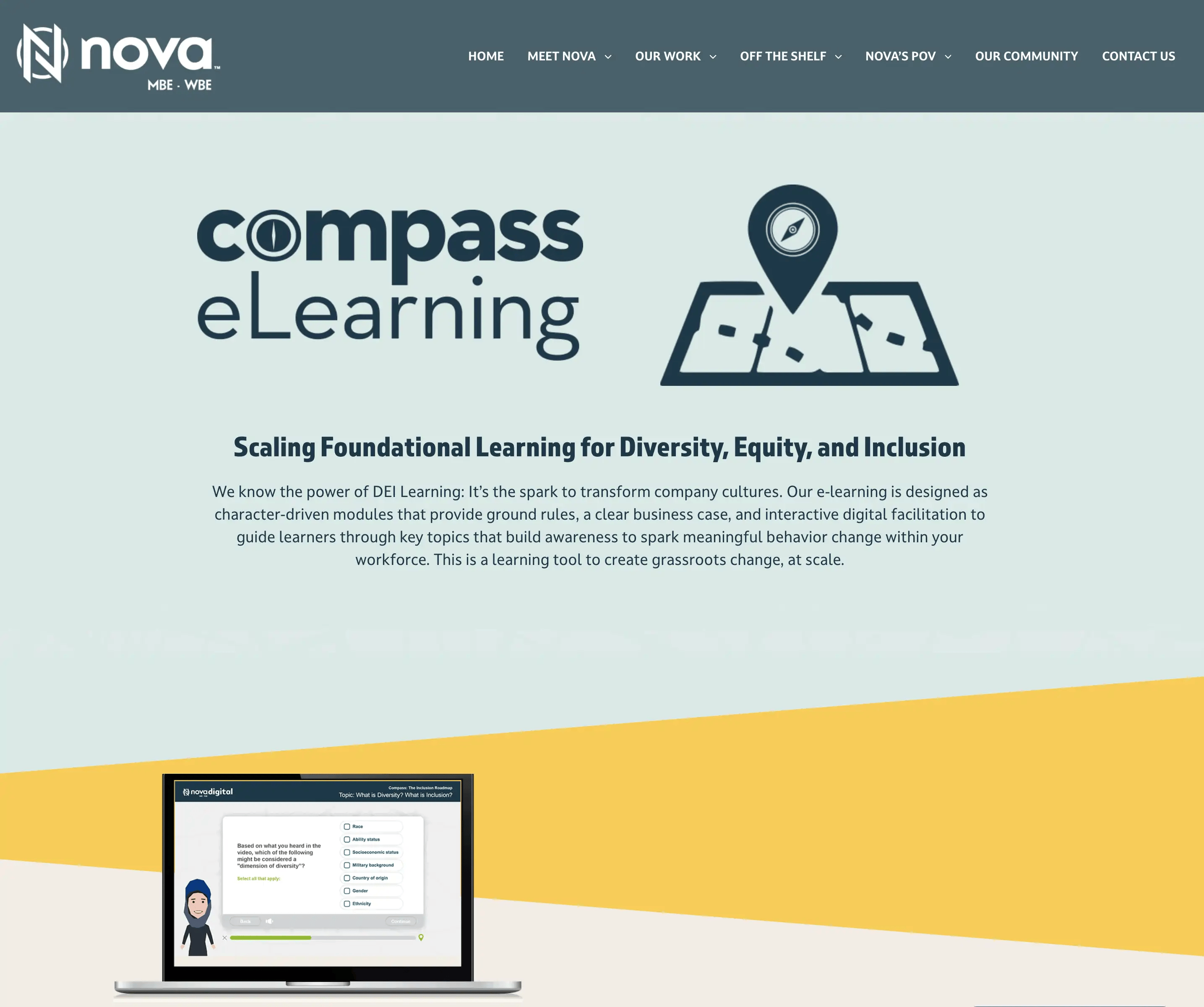 Compass on sale elearning login